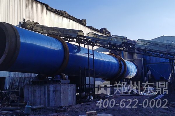 山西大同煤泥烘干機設備安裝現(xiàn)場